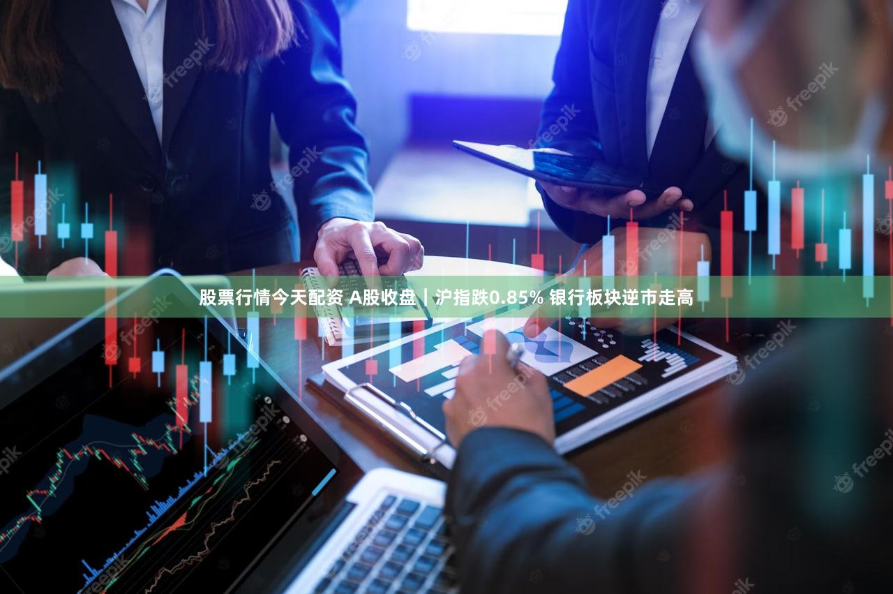 股票行情今天配资 A股收盘｜沪指跌0.85% 银行板块逆市走高