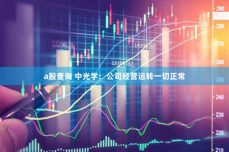 a股查询 中光学：公司经营运转一切正常
