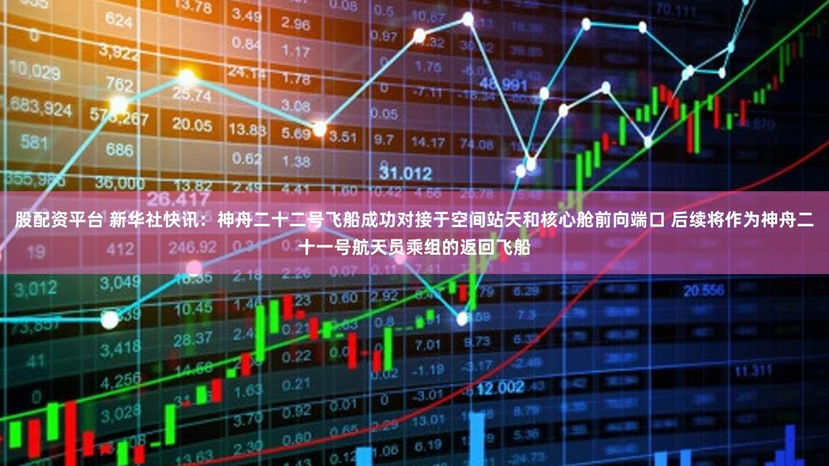 股配资平台 新华社快讯：神舟二十二号飞船成功对接于空间站天和核心舱前向端口 后续将作为神舟二十一号航天员乘组的返回飞船