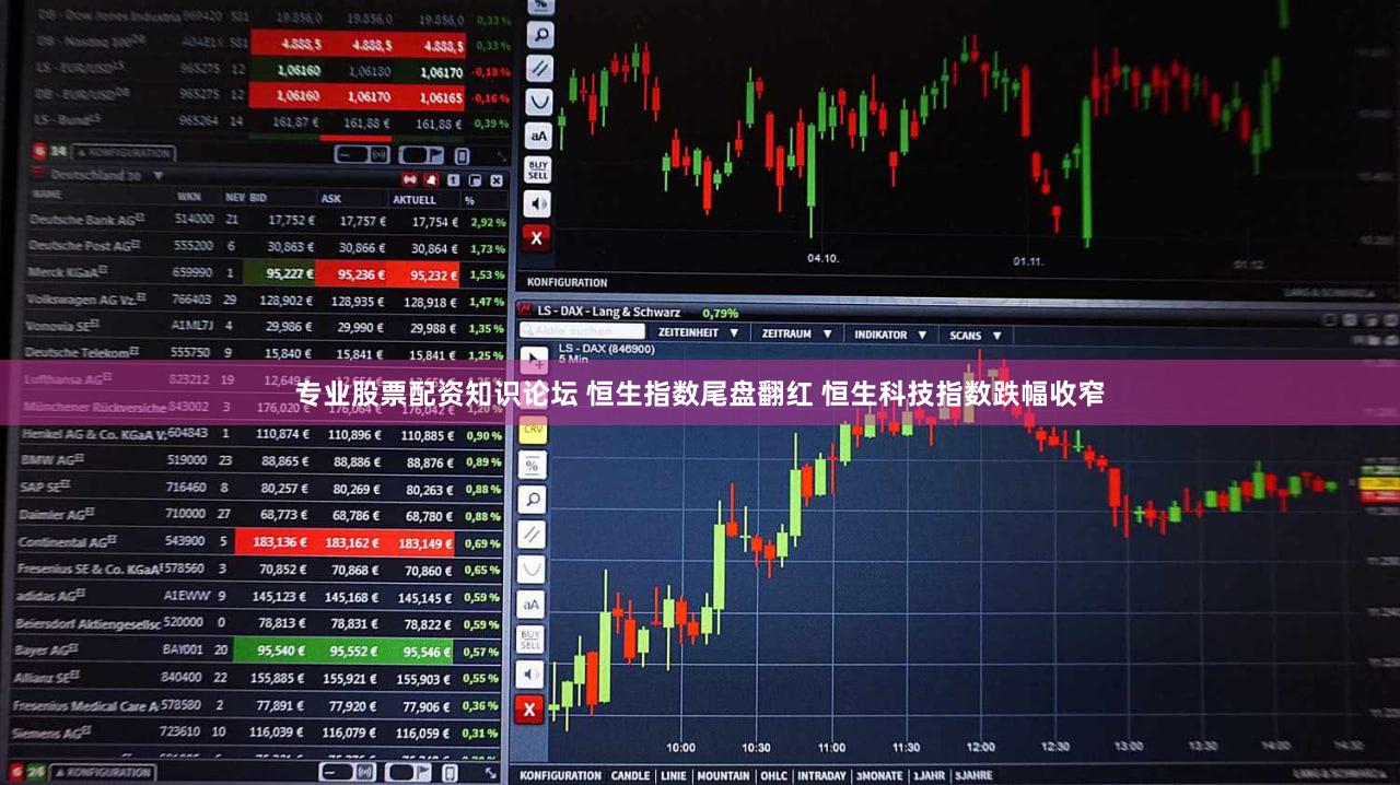 专业股票配资知识论坛 恒生指数尾盘翻红 恒生科技指数跌幅收窄